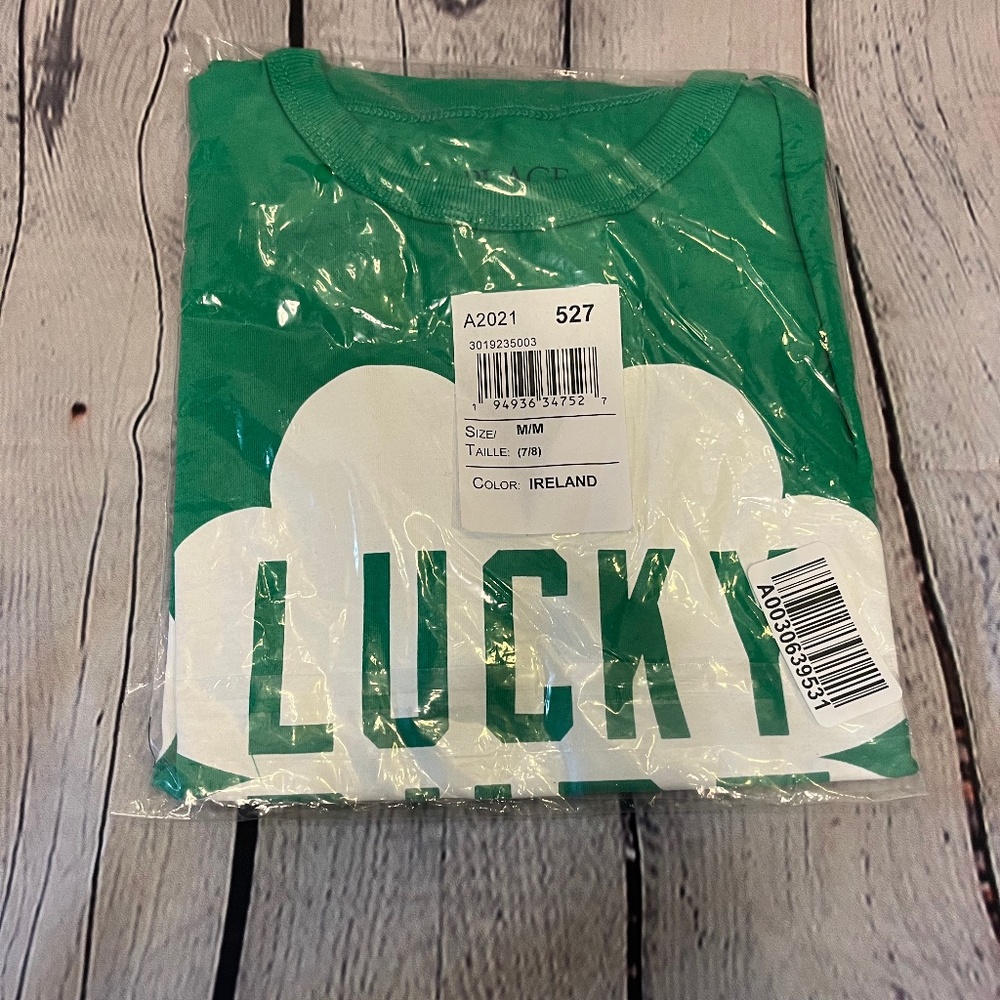 Lucky dude st Patricks day tshirt NWT